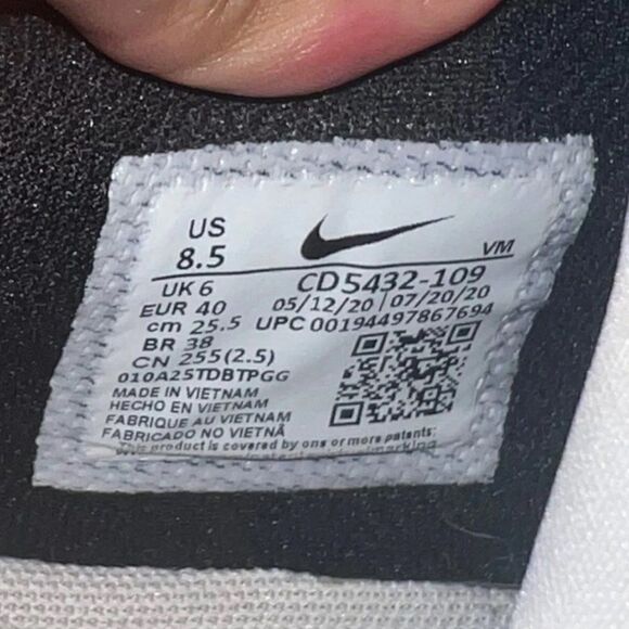 Nike Air Max Excee "White Light Arctic Pink" CD5432-109 Women's 8.5 - Picture 10 of 11